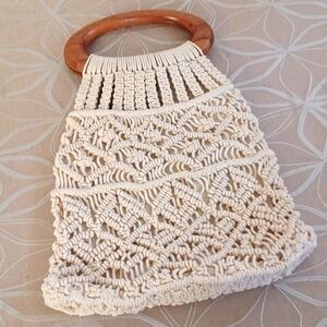 Macrame Cotton, Linen Bag!